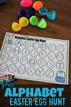 FREE Alphabet Easter Egg Hunt