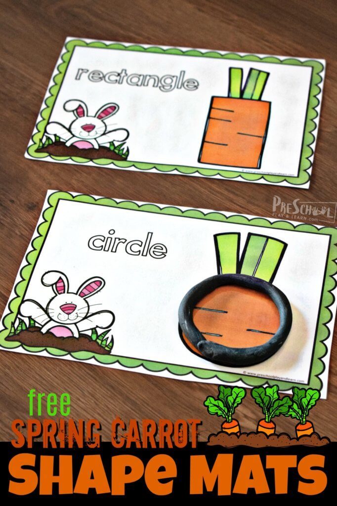 FREE Carrot Shape Mats