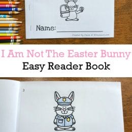 FREE I Am Not the Easter Bunny Easy Reader