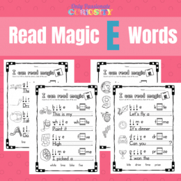 FREE Printable Magic E Worksheets: Long I