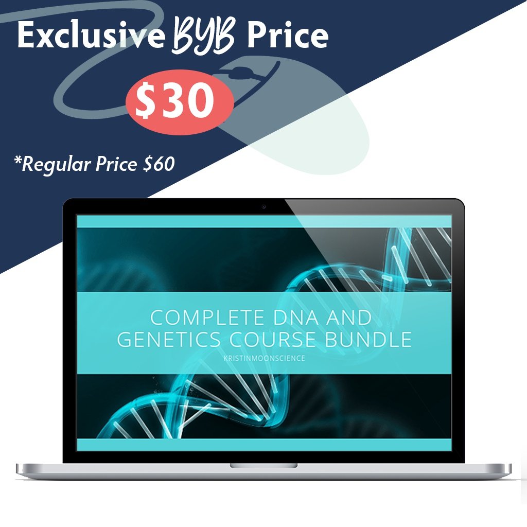 Build Your Bundle FLASH SALE! 50% Off Complete DNA and Genetics Course Bundle!