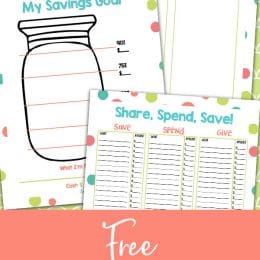 FREE Financial Logs for Kids
