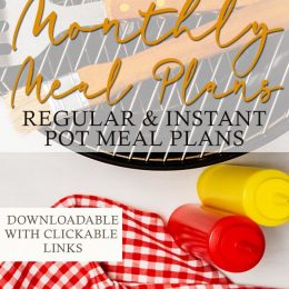 FREE June 2019 Monthly Meal Plans