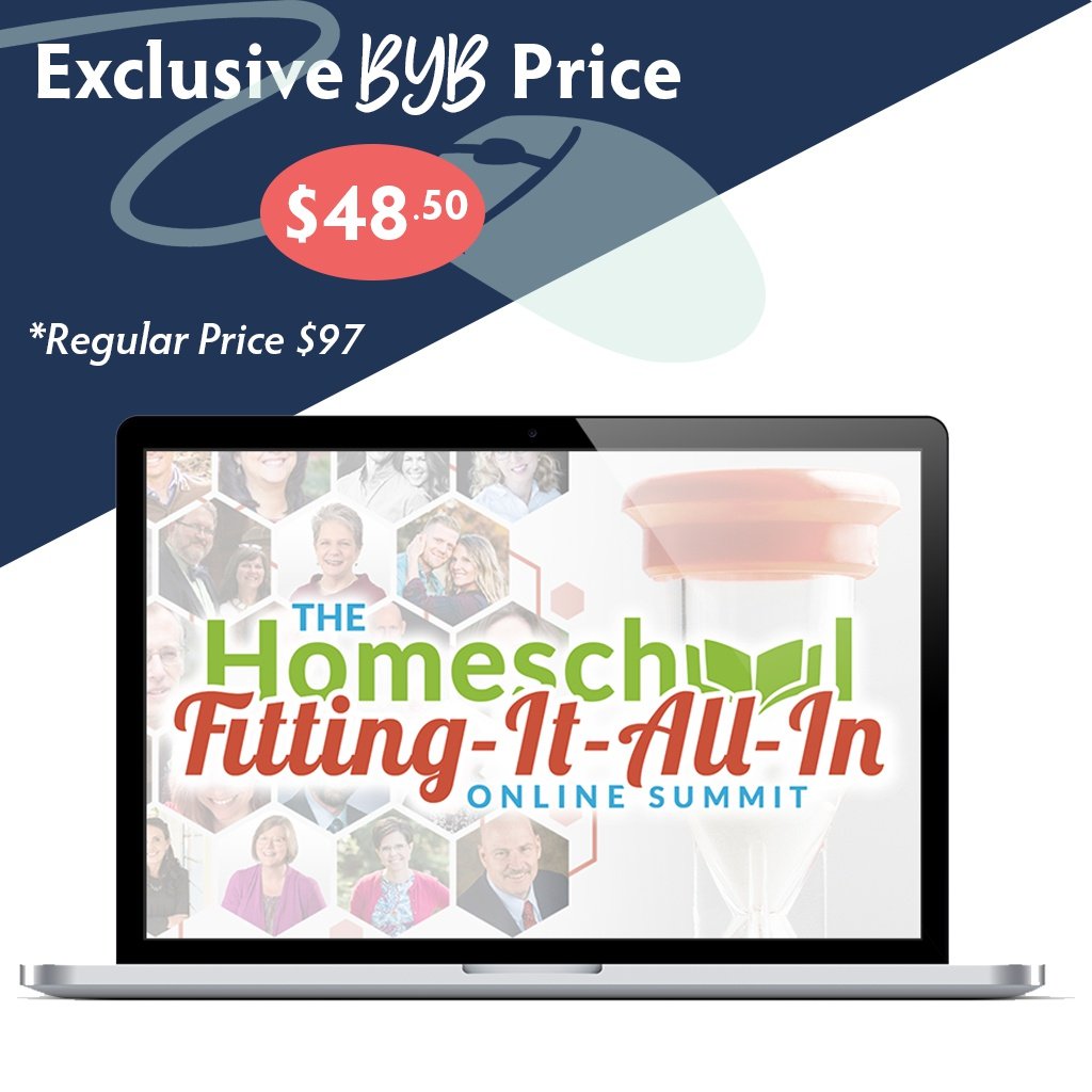 Build Your Bundle FLASH SALE! 50% Off Homeschool Fitting-It-All-In Online Summit!