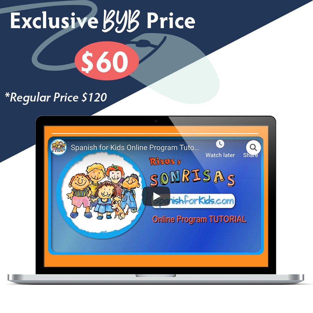 Build Your Bundle FLASH SALE! 50% Off Spanish for Kids!