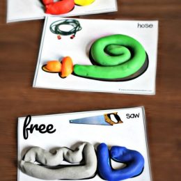 FREE Tools Playdough Mats
