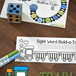 FREE Train Sight Words Game