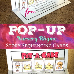 FREE Pat-A-Cake Pop-Up Sequencing Cards