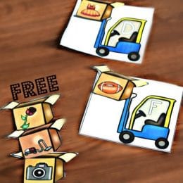 FREE Construction Phonics Game