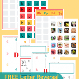 FREE Letter Reversal Activity Pack