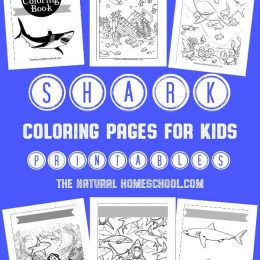 FREE Shark Coloring Pages