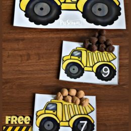 FREE Construction Counting Mats