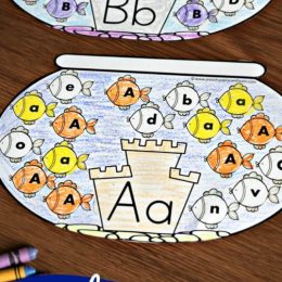 FREE Fish Letter Find Activity