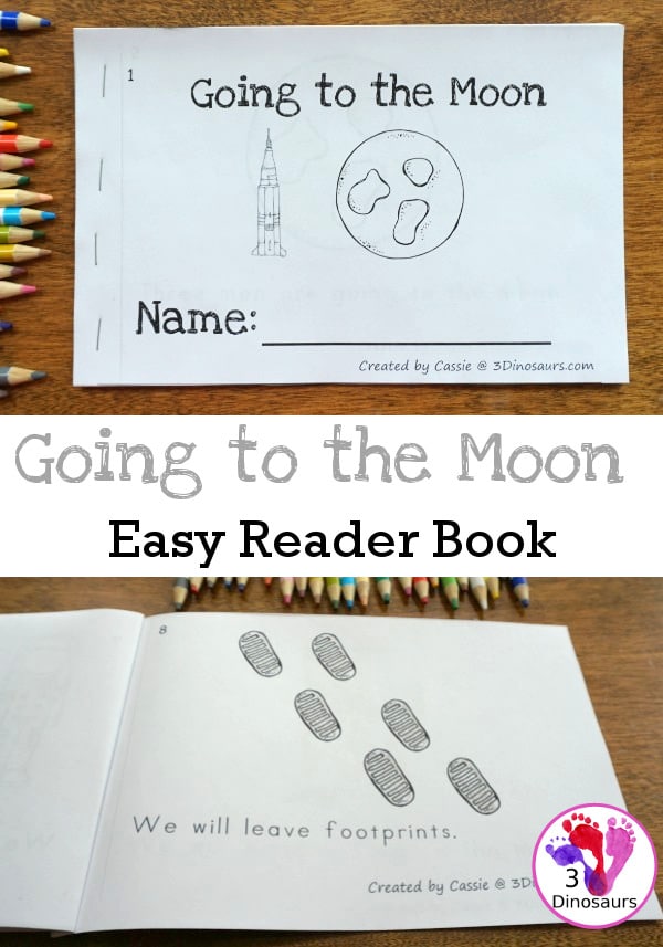 FREE Going to the Moon Easy Reader