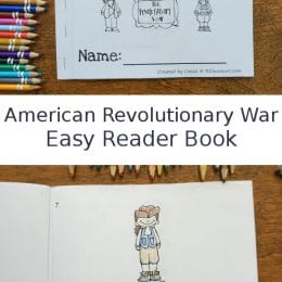 FREE American Revolutionary War Easy Reader