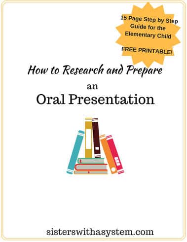 FREE Oral Presentation Guide