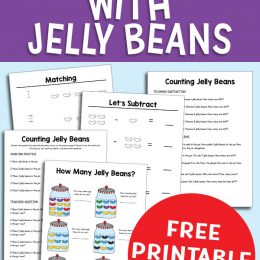 Try out jelly bean math with Counting Fun with Jelly Beans! #freehomeschooldeals #fhdhomeschoolers #homeschoolmath #homeschoolmoms #homeschoolinglife