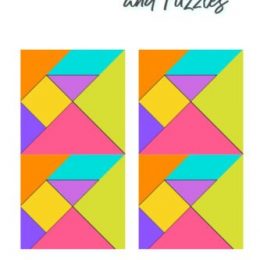 Looking for some challenging free time activities for your child? Check out these Printable Tangrams & Puzzles! #fhdhomeschoolers #freehomeschooldeals #homeschoolmath #homeschoolers #homeschooling #homeschoollife