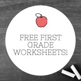 Browse a great collection of FREE First Grade Worksheets to build and foster necessary skills for your young learner's future success! #fhdhomeschoolers #freehomeschooldeals #homeschoolers #hsfreebies #homeschoolmoms