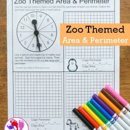 FREE Zoo-Themed Area and Perimeter Printables