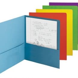 Get 42% Off Two-Pocket File Folders! #fhdhomeschoolers #freehomeschooldeals #organizational #hsdeals #hsdays