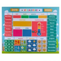 Get 27% Off this Daily Magnetic Calendar! #fhdhomeschoolers #freehomeschooldeals #amazondeals #dailycalendar #hsdays