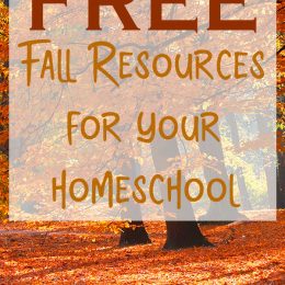 Fall bring cooler temperatures and falling leaves. Bring some of that fall learning inside with these FREE resources! #fall #autumn #homeschoolprintables #freehomeschooldeals