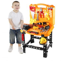 Amazon Deal: 35% Children's Toy Work Bench #fhdhomeschoolers #freehomeschooldeals #amazondeals #finemotorskills #hsmoms