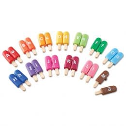 Amazon Deal: 36% Off Alphabet Matching Popsicles! #fhdhomeschoolers #freehomeschooldeals #amazondeals #alphabet #preschool