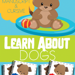 Did you know the Labrador is the most popular dog in the world? Learn this and more in the FREE Dogs Color & Copywork pack. Available in manuscript and cursive. #dogs #copywork #freehomeschooldeals #fhdhomeschoolers