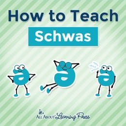 how to teach schwas with animated "e"