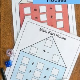 Exercise your child's math mind with these FREE Math Fact Houses: Addition & Subtraction! #fhdhomeschoolers #freehomeschooldeals #mathfacts #homeschoolmath #hsfreebies