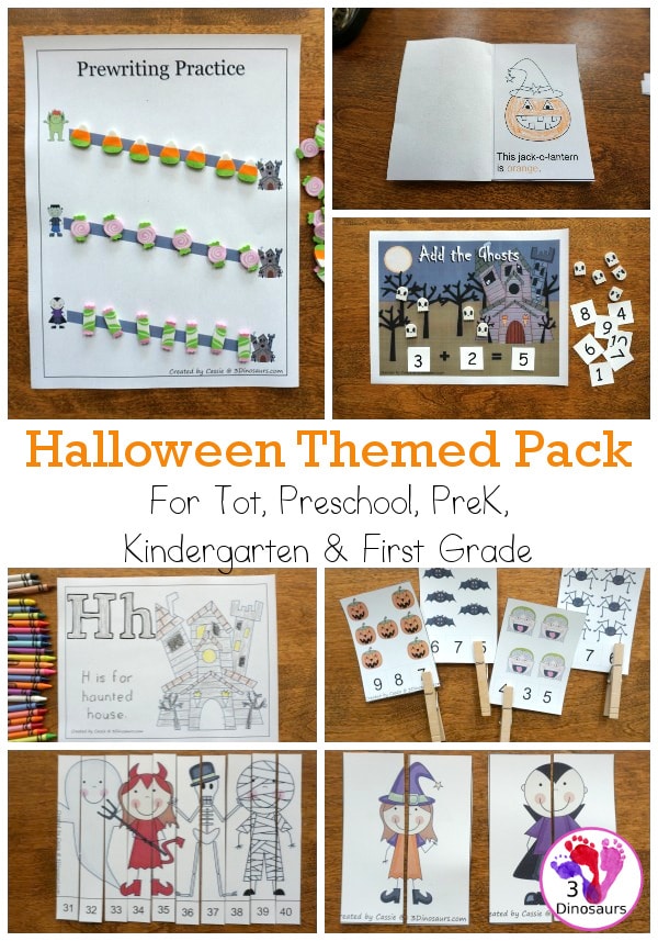 In time for October 31, grab this FREE Halloween-Themed Pack! #fhdhomeschoolers #freehomeschooldeals #halloweenresources #hsmoms #hsfreebies