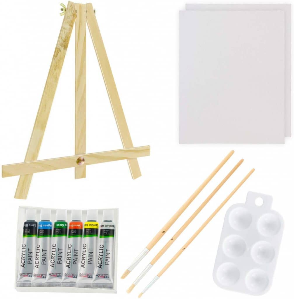 Get this Amazon Deal: 20% Off Artist Painting Set! #fhdhomeschoolers #freehomeschooldeals #amazondeals #homeschoolart #hsdays #homeschooling