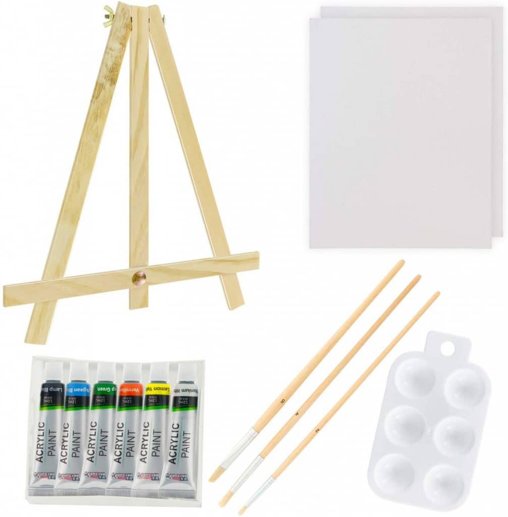 Get this Amazon Deal: 20% Off Artist Painting Set! #fhdhomeschoolers #freehomeschooldeals #amazondeals #homeschoolart #hsdays #homeschooling