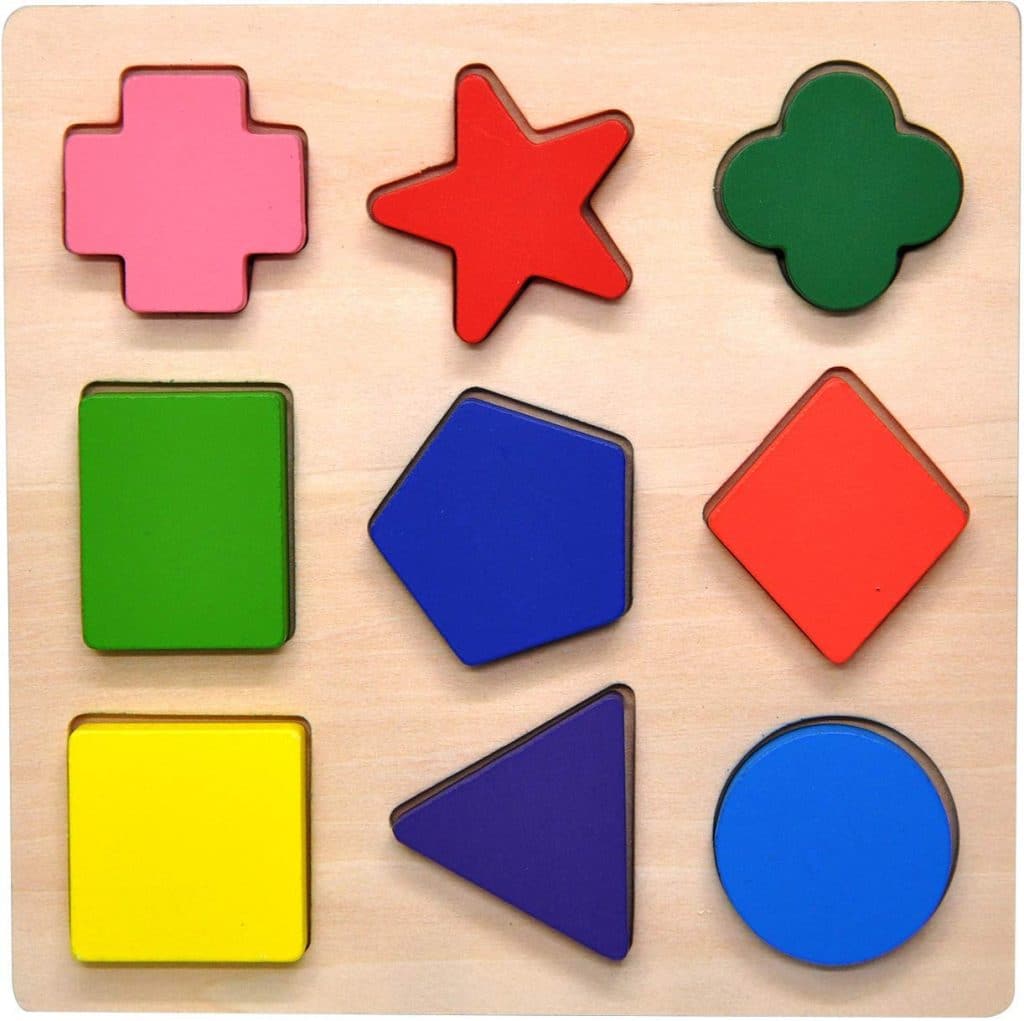 Get this Amazon Deal: 62% Off Preschool Shape Puzzle! #fhdhomeschoolers #freehomeschooldeals #preschoolers #amazondeals #homeschoolresources 