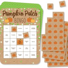 Grab this Amazon Deal: 6% Off Pumpkin Patch Bingo Set! #fhdhomeschoolers #freehomeschooldeals #amazondeals #thanksgiving #homeschoolgames #homeschoolmamas