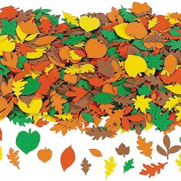 Get this Amazon Deal: 9% Off Fall Adhesive Leaf Shapes! #fhdhomeschoolers #freehomeschooldeals #amazondeals #fallresources #homeschoolcrafts