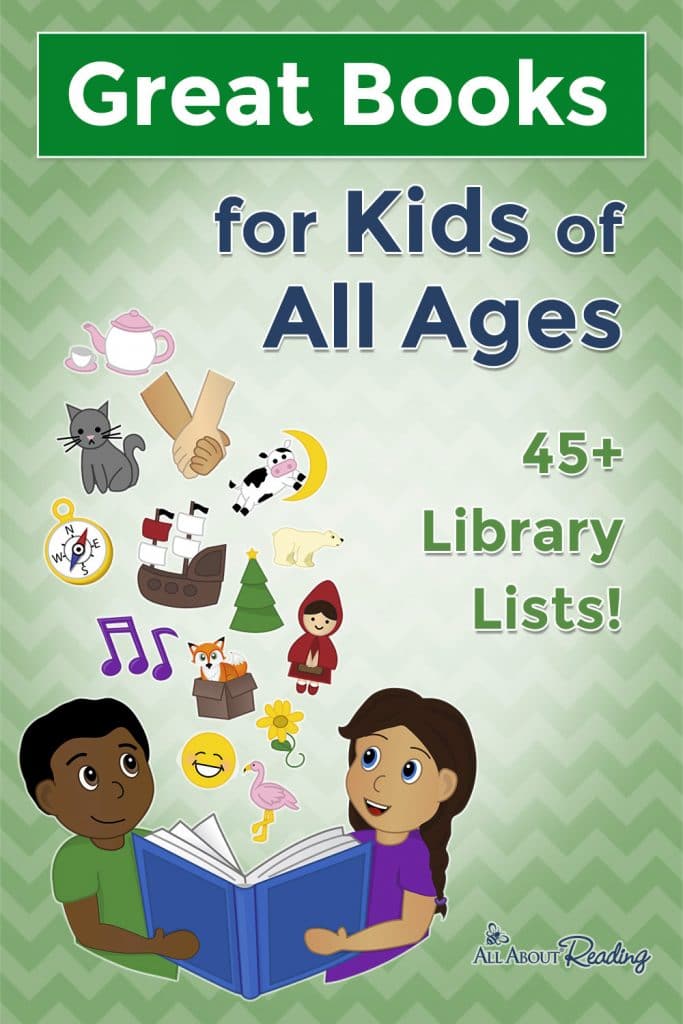 For all your homeschool reading needs, check out this FREE List of Great Children's Books! #fhdhomeschoolers #freehomeschooldeals #allaboutlearning #homeschoolreading #hsmoms