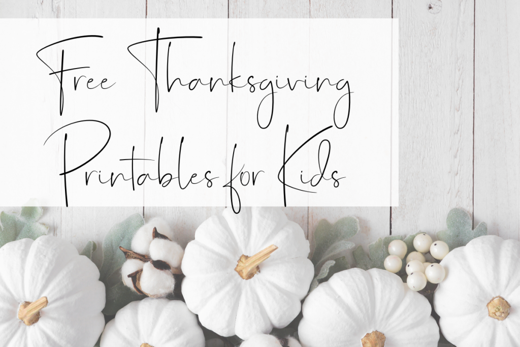 FREE Thanksgiving Printables | Free Homeschool Deals