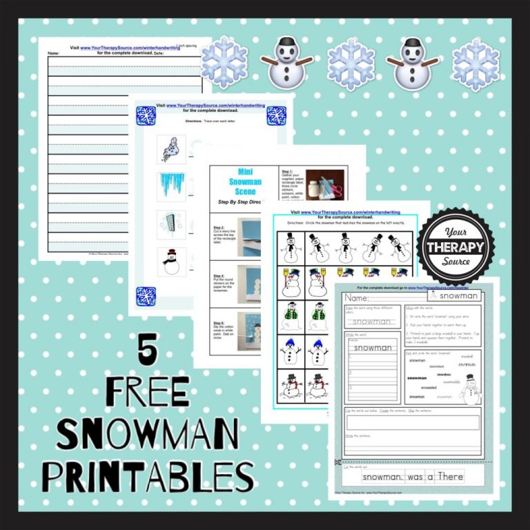FREE Printable Winter Worksheets Free Homeschool Deals