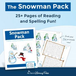 If your child loves snowmen, then you'll love this FREE Snowman Pack! #fhdhomeschoolers #freehomeschooldeals #christmasresources #snowmen #hsmoms