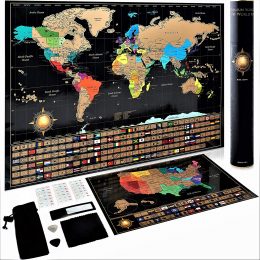 Get this Amazon Deal: 36% Off Scratch Off World Poster! #fhdhomeschoolers #freehomeschooldeals #amazondeals #geography #homeschoolinglife