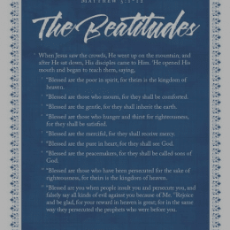 For Christian homeschool families, check out this FREE Beatitudes Poster! #fhdhomeschoolers #freehomeschooldeals #christianhomeschooling #thebeatitudes #hsfamily