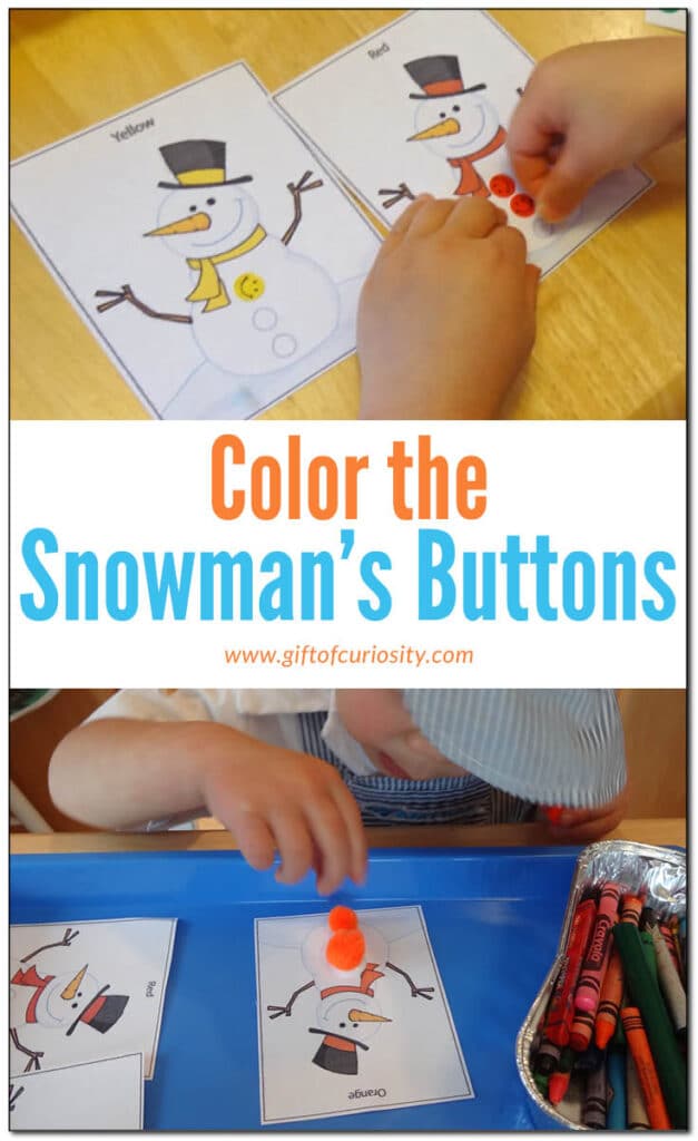 FREE Printable Color the Snowman Buttons Activity Free Homeschool Deals FREE Printable Color the Snowman Buttons Activity Free Homeschool Deals