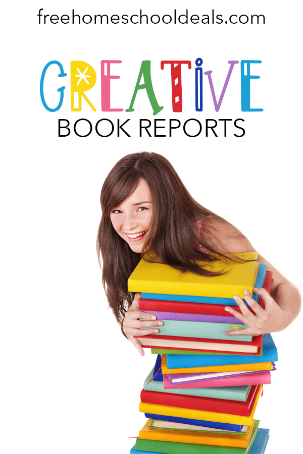 Totally revamp the way you do book reports at your homeschool with FHD'S List of 10 Creative Book Report Ideas! #fhdhomeschoolers #freehomeschooldeals #homeschoolers #bookreportideas #homeschoolwriting