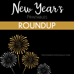 New Year's printables roundup