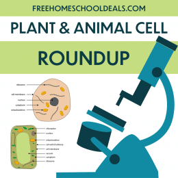 For your budding biologist, check out FHD's (and more!) FREE Plant and Animal Cell Resources! #fhdhomeschoolers #freehomeschooldeals #hsmoms #hsdays #homeschoolscience