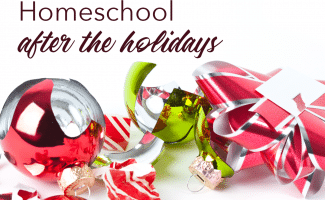 Coming back made easy! Check out Restarting Your Homeschool After the Holidays! #fhdhomeschoolers #freehomeschooldeals #hsmoms #christmas #homeschoolinglife