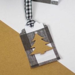 DIY Tree Tags for Christmas presents.